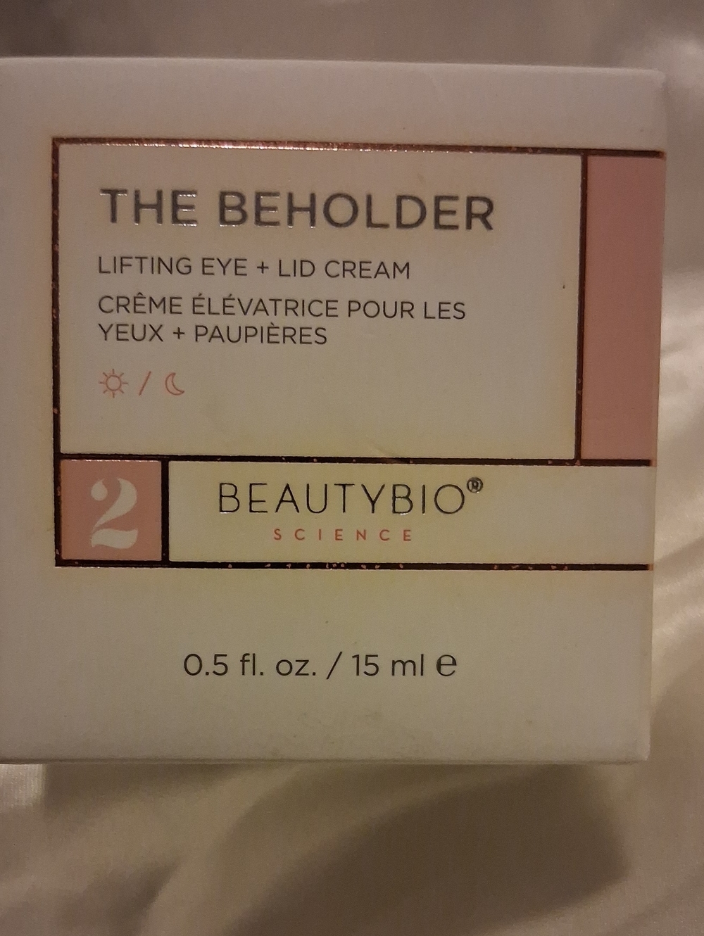 BeautyBio The Beholder Lifting Eye + Lid Cream — Pink/Blush